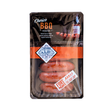 CHOURIÇO BBQ CARSODO PICANTE 300G